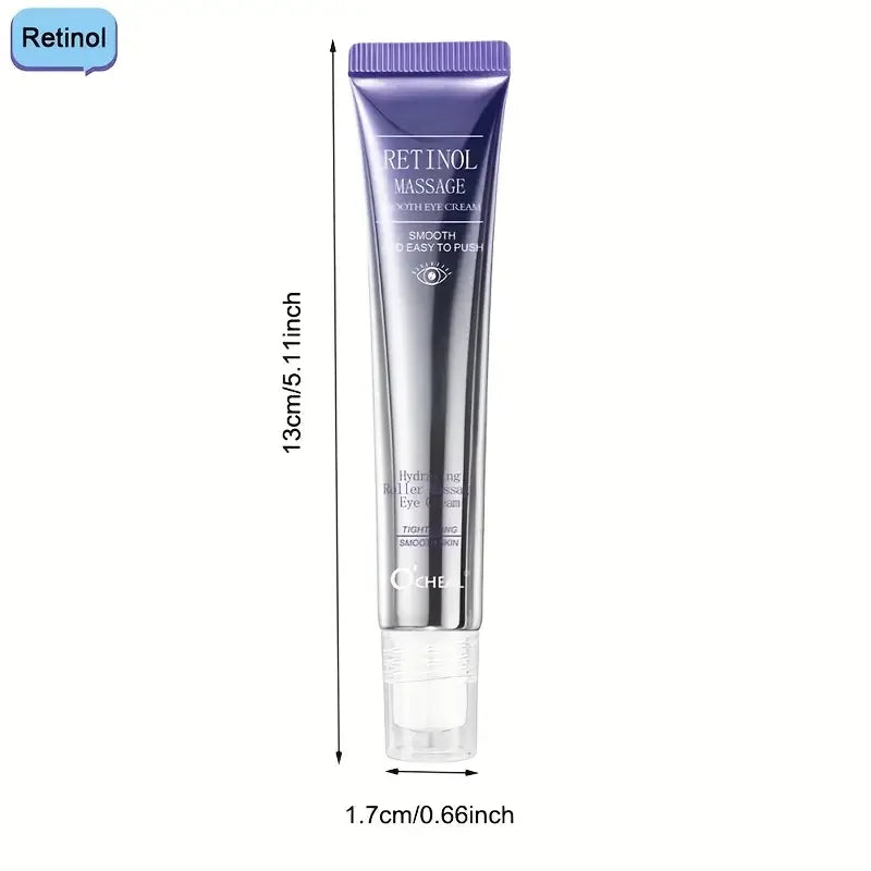 Retinol Eye Cream Roller Anti Aging Moisturizer for Dark Circles