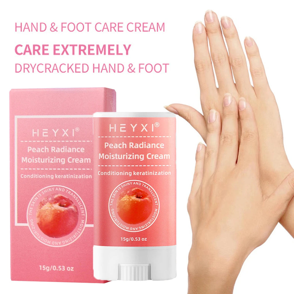 Heyxi Peach Moisturizer Stick Hydrating Smoothing Foot Cream