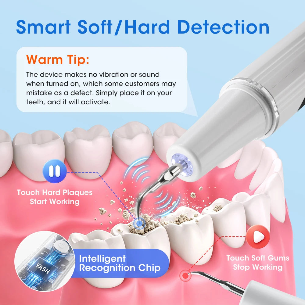 Ultrasonic Dental Scaler for Teeth Tartar and Plaque Removal - 8