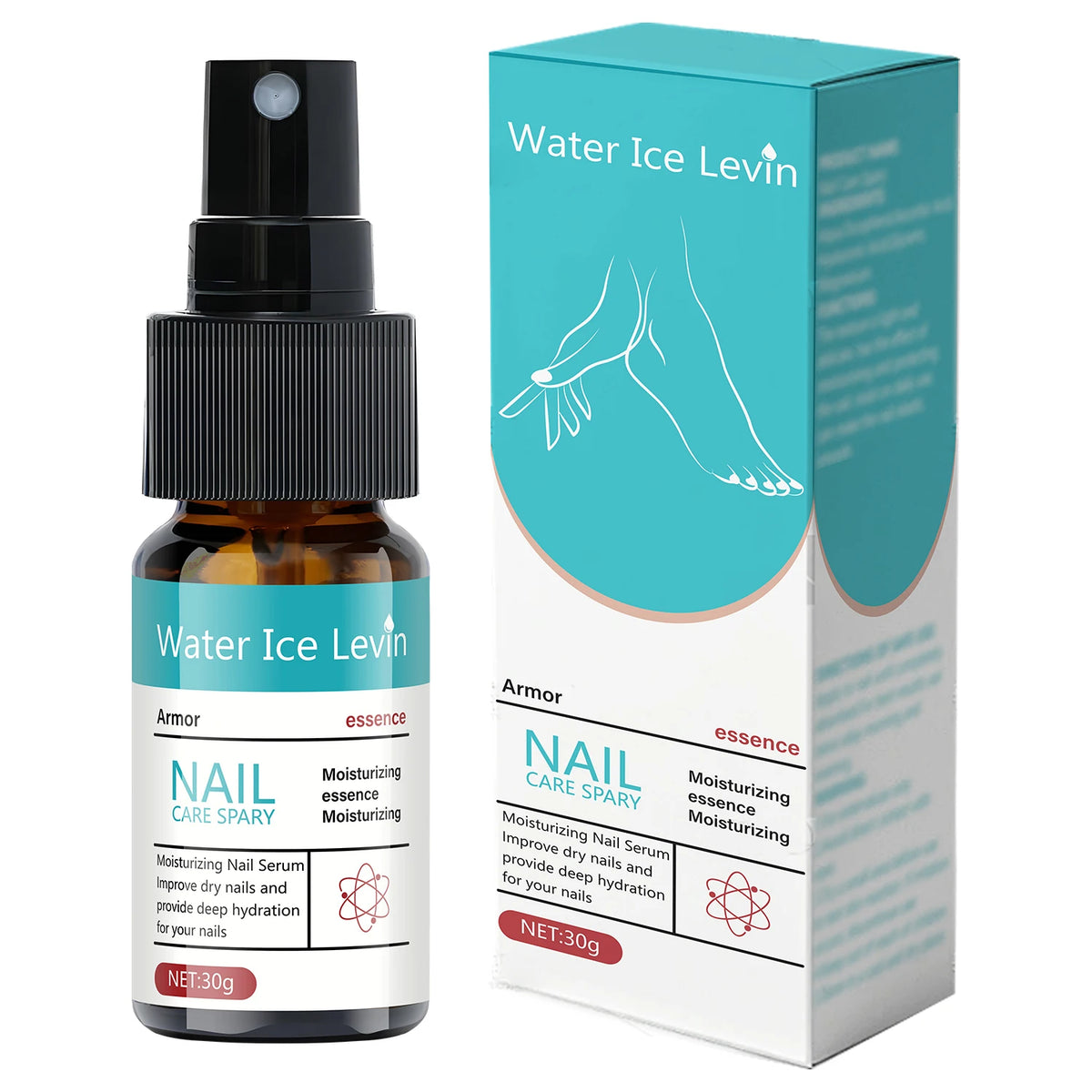 Winter Nail Care Spray Moisturizing Serum for Brittle Nails