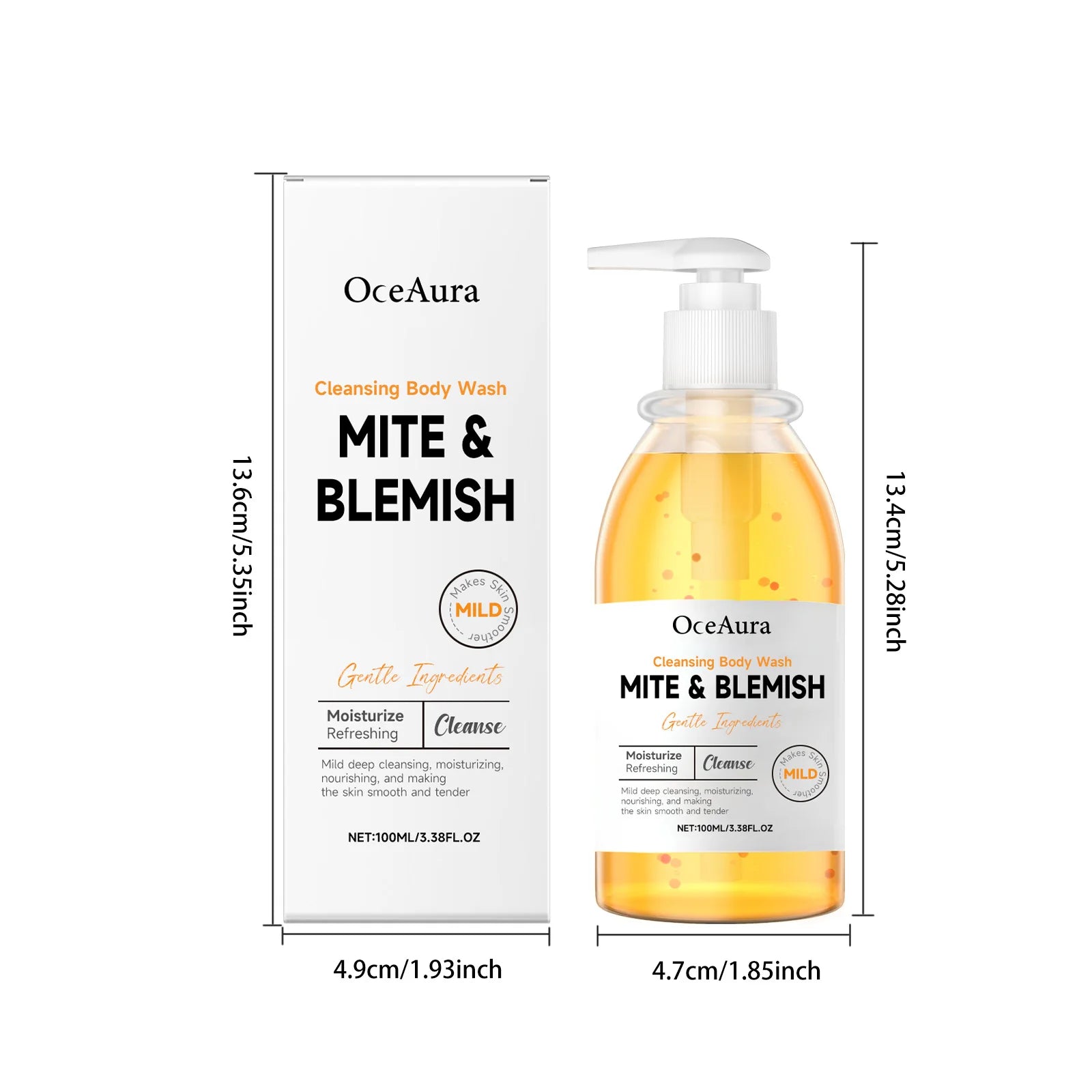 Anti-Mite and Acne Control Body Wash for Oily Skin - 7