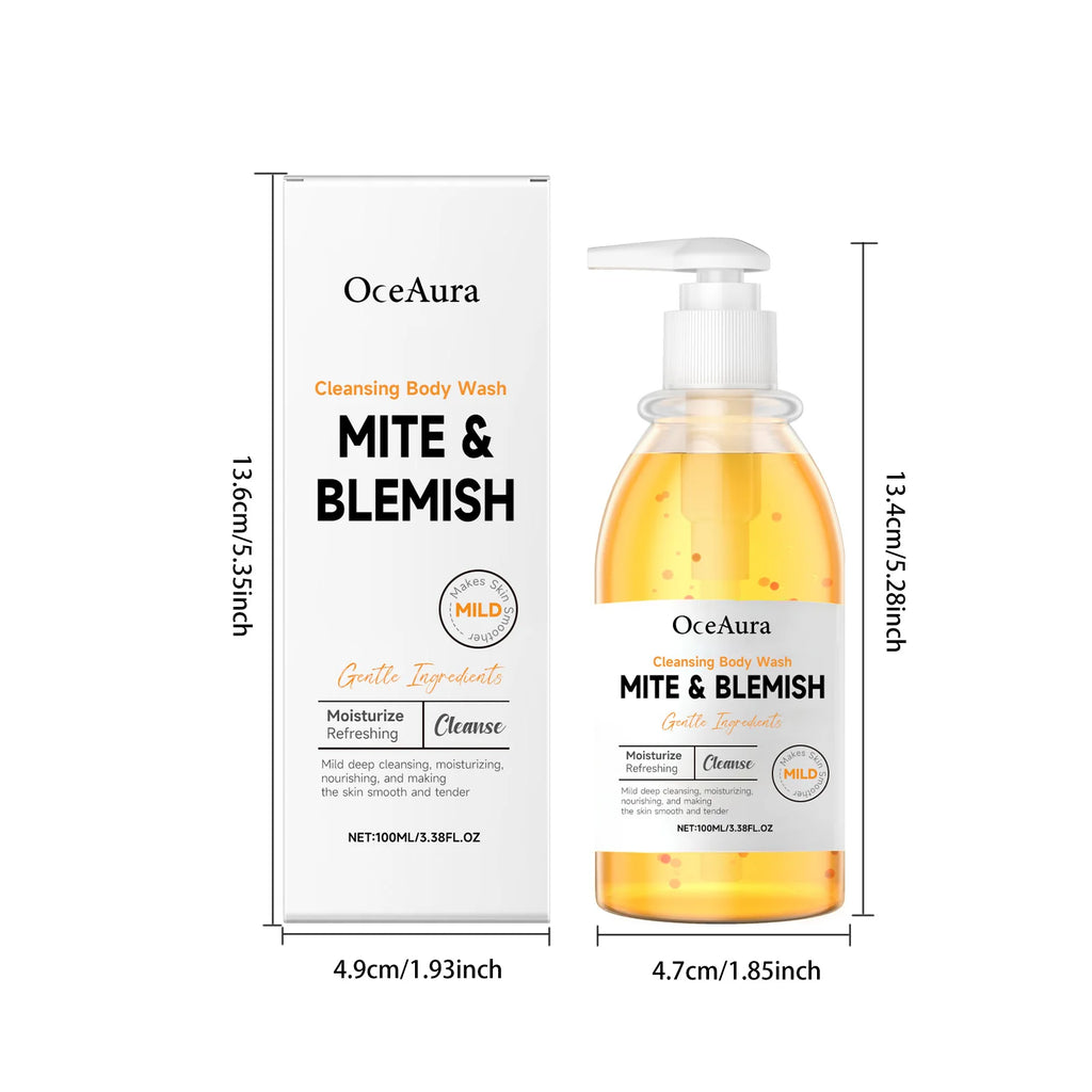 Anti-Mite and Acne Control Body Wash for Oily Skin