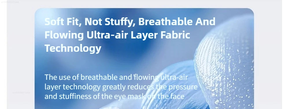 Dreamlight 3D Sleep Eye Mask Light Blocking Travel Blindfold - 13