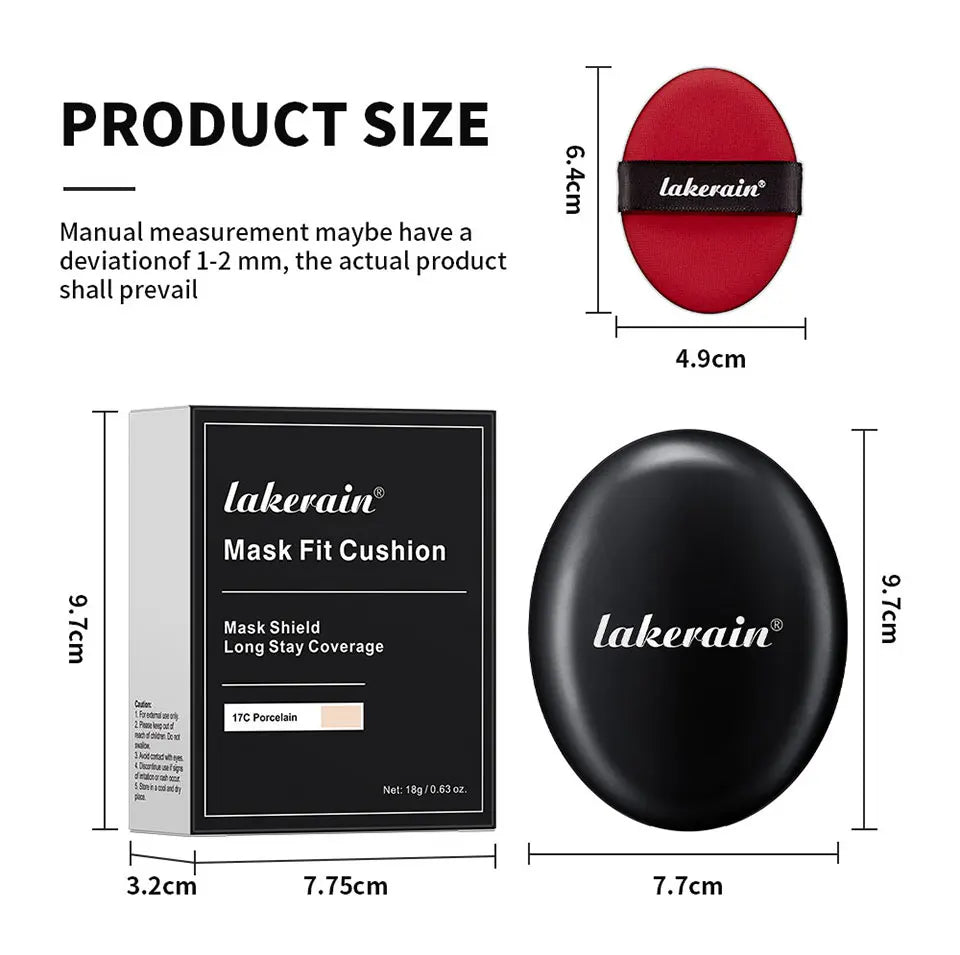 Full Coverage Long-Lasting Semi-Matte Cushion Foundation - 40
