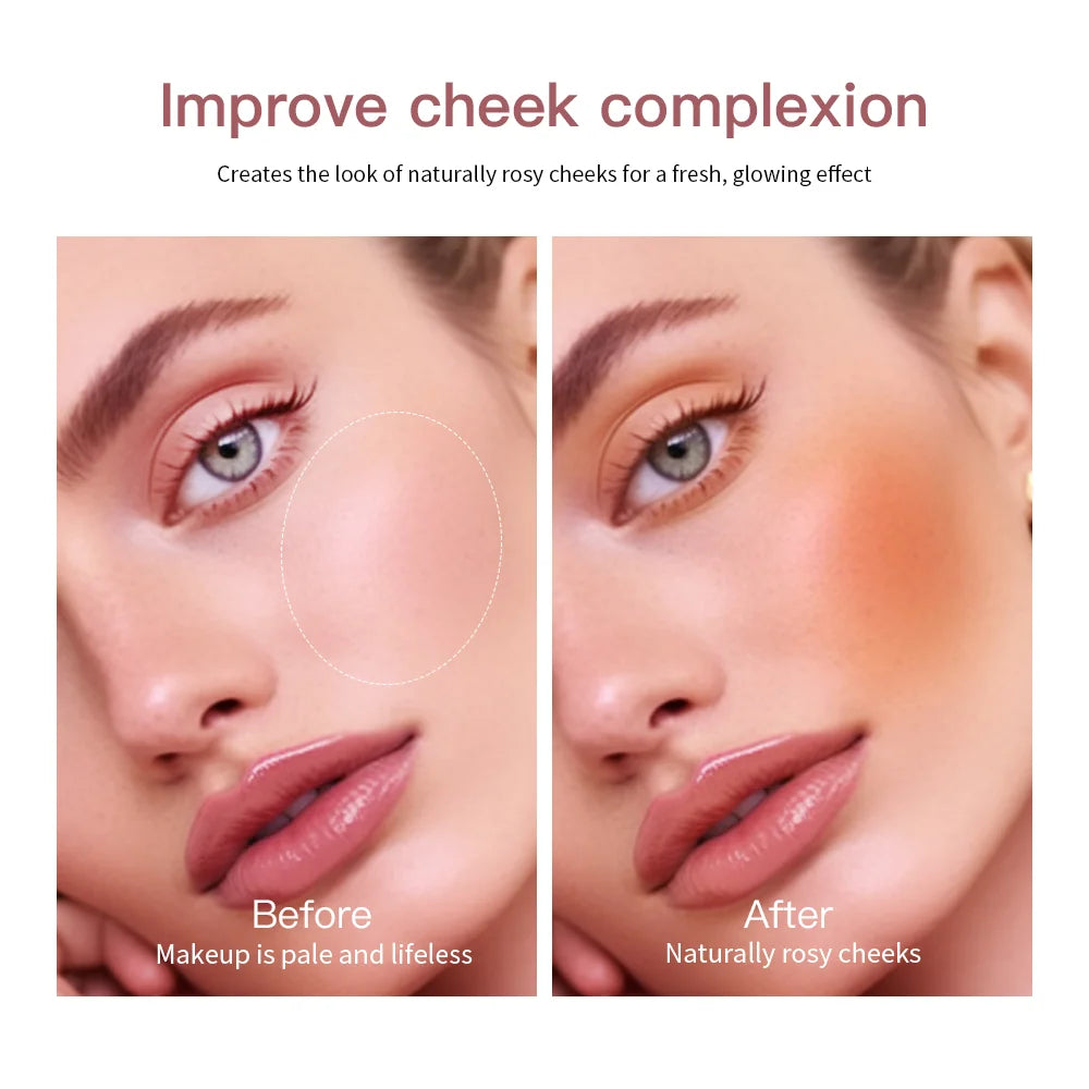 Matte Embossed Cheek Blusher Palette