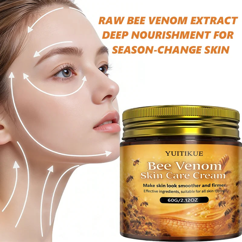 YUITIKUE Bee Venom Face Cream Firming Moisturizer for Smooth Skin