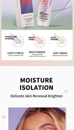 OCHEAL Tri Color Makeup Primer Moisturizing Face Isolation Cream