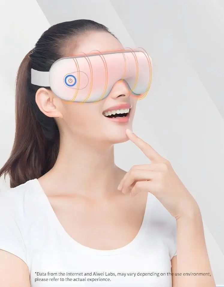 Rechargeable Heated Eye Massager for Tension Relief and Better Sleep