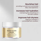 Bond Gloss Hair Mask with Keratin and Hyaluronic Acid 120g