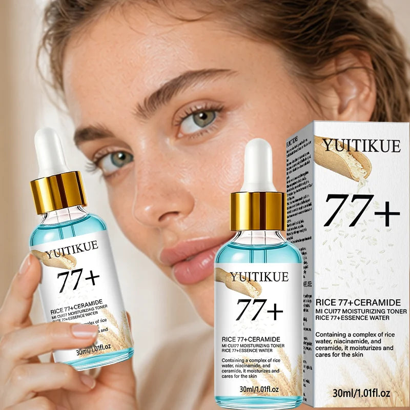 YUITIKUE Rice Essence Toner Ceramide Niacinamide Face Moisturizer 30ml