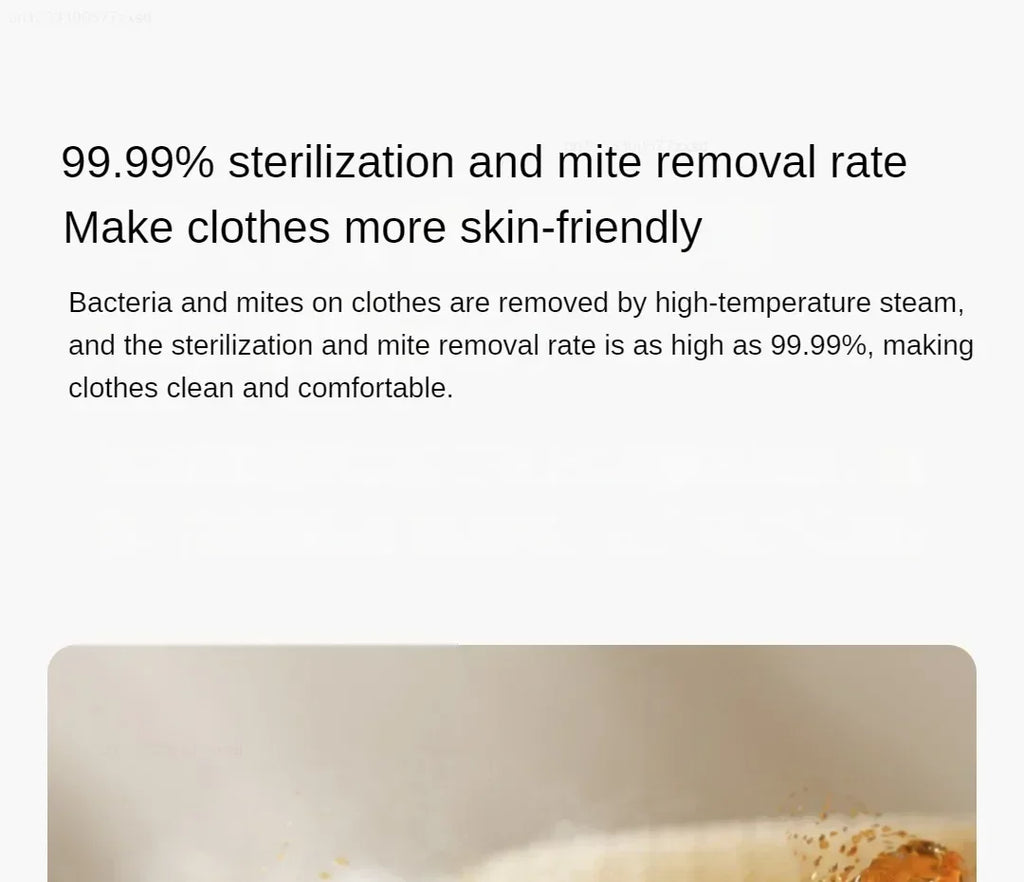 Mijia Garment Steamer 2 Foldable Handheld Portable Clothes Steam Iron