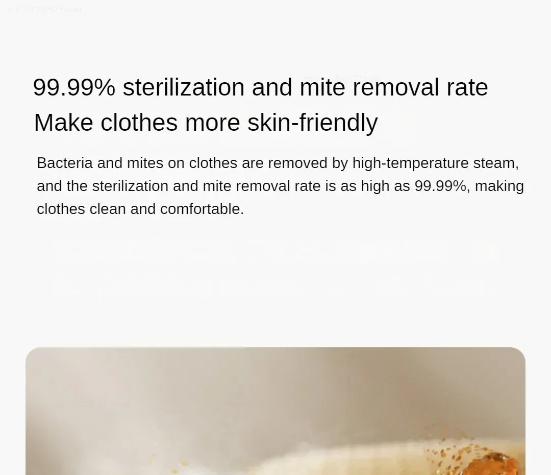 Mijia Garment Steamer 2 Foldable Handheld Portable Clothes Steam Iron