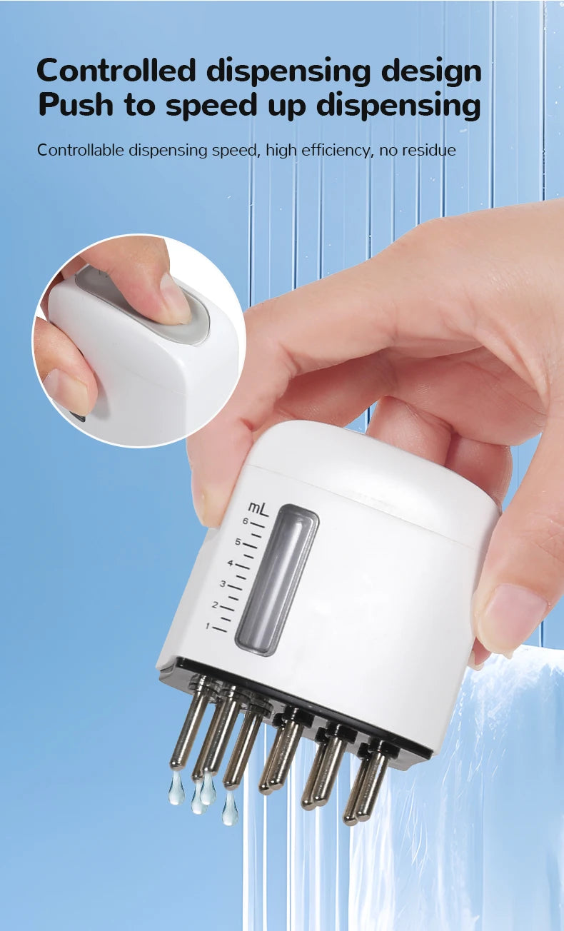 Electric Scalp Massager and Hair Oil Applicator