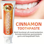 YUITIKUE Cinnamon Toothpaste Natural Teeth Whitening and Gum Care 100g