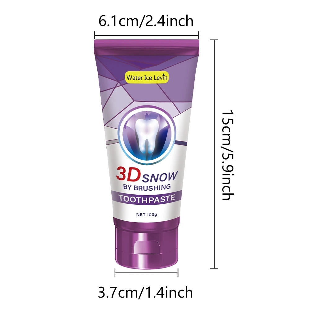Purple Teeth Whitening Toothpaste Deep Stain Removal 100g - 8