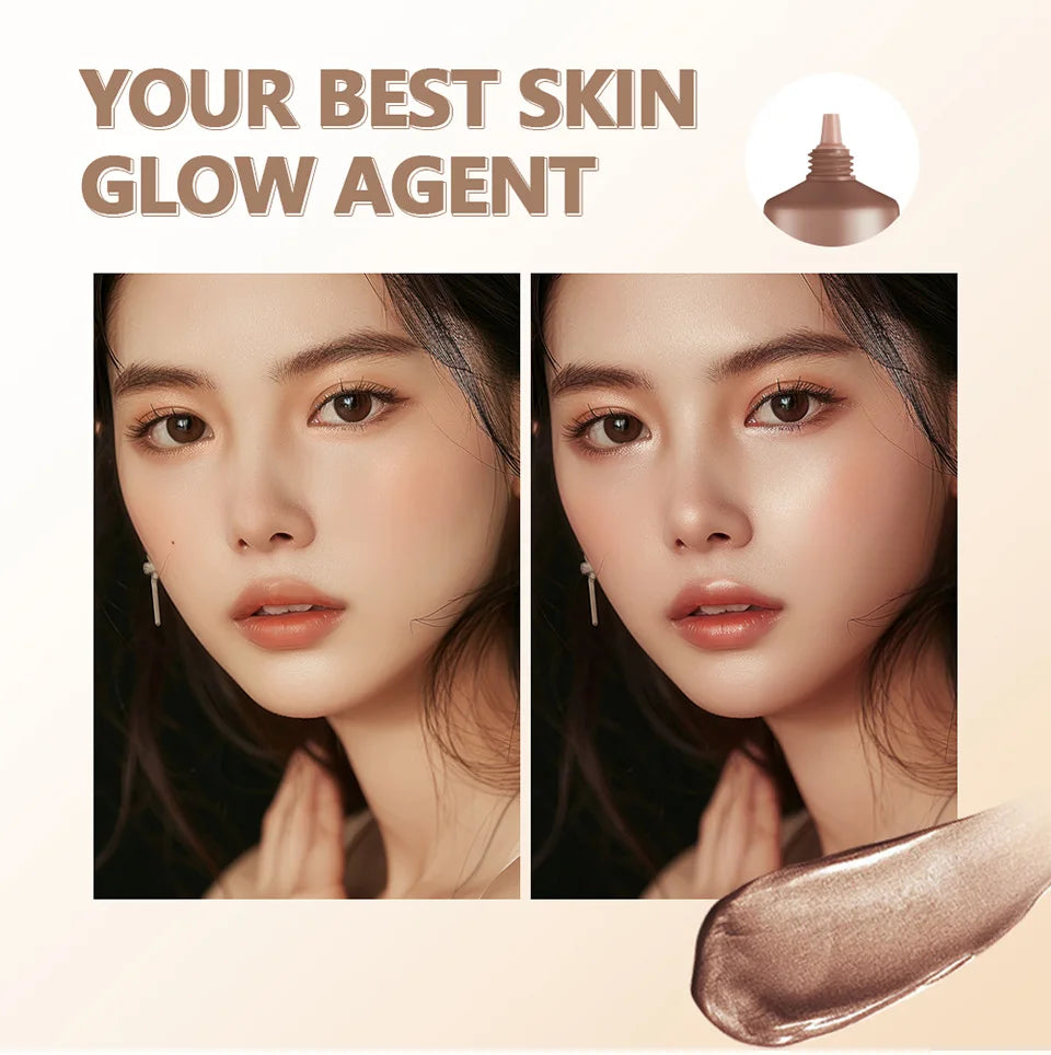 Liquid Glow Illuminating Foundation and Highlighter
