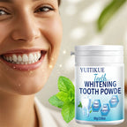 Yuitikue Teeth Whitening Powder Natural Mint Dental Stain Remover 80g