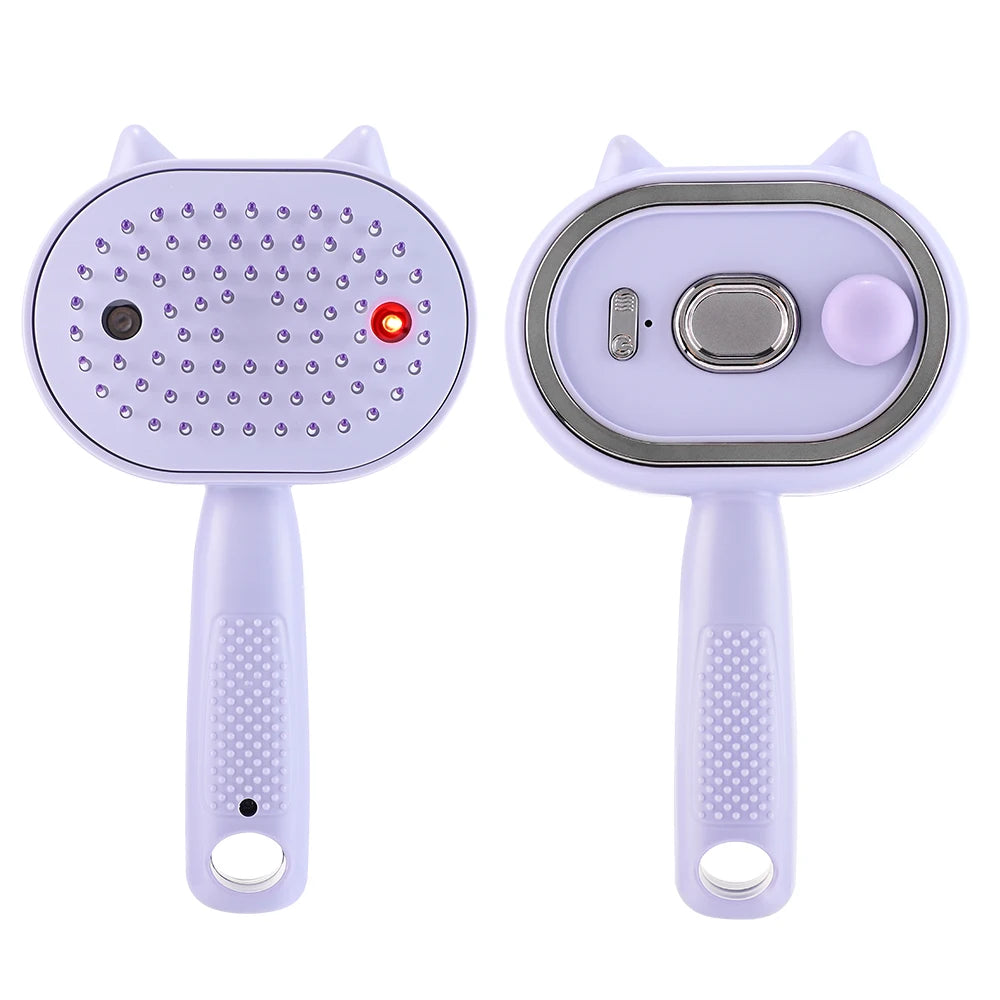 Electric Mist Spray Massage Comb for Scalp and Hair Care