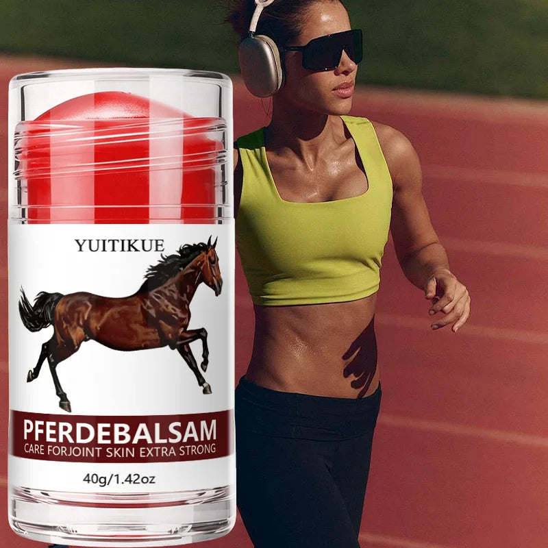 YUITIKUE Horse Balm Massage Stick Joint and Muscle Recovery Cream - 9