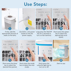 Portable USB Desktop Air Cooler and Humidifier