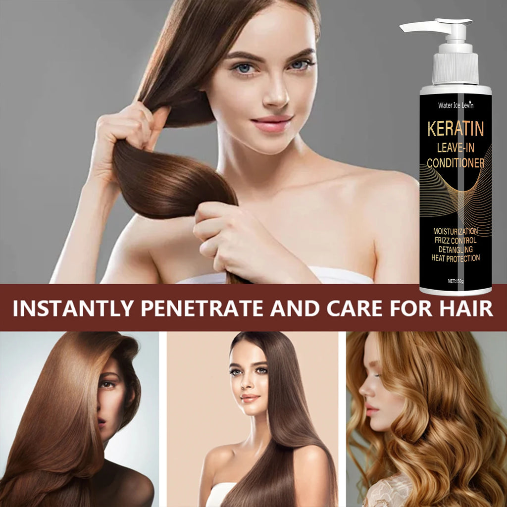 Keratin and Coconut Oil Leave In Hair Conditioner 150g