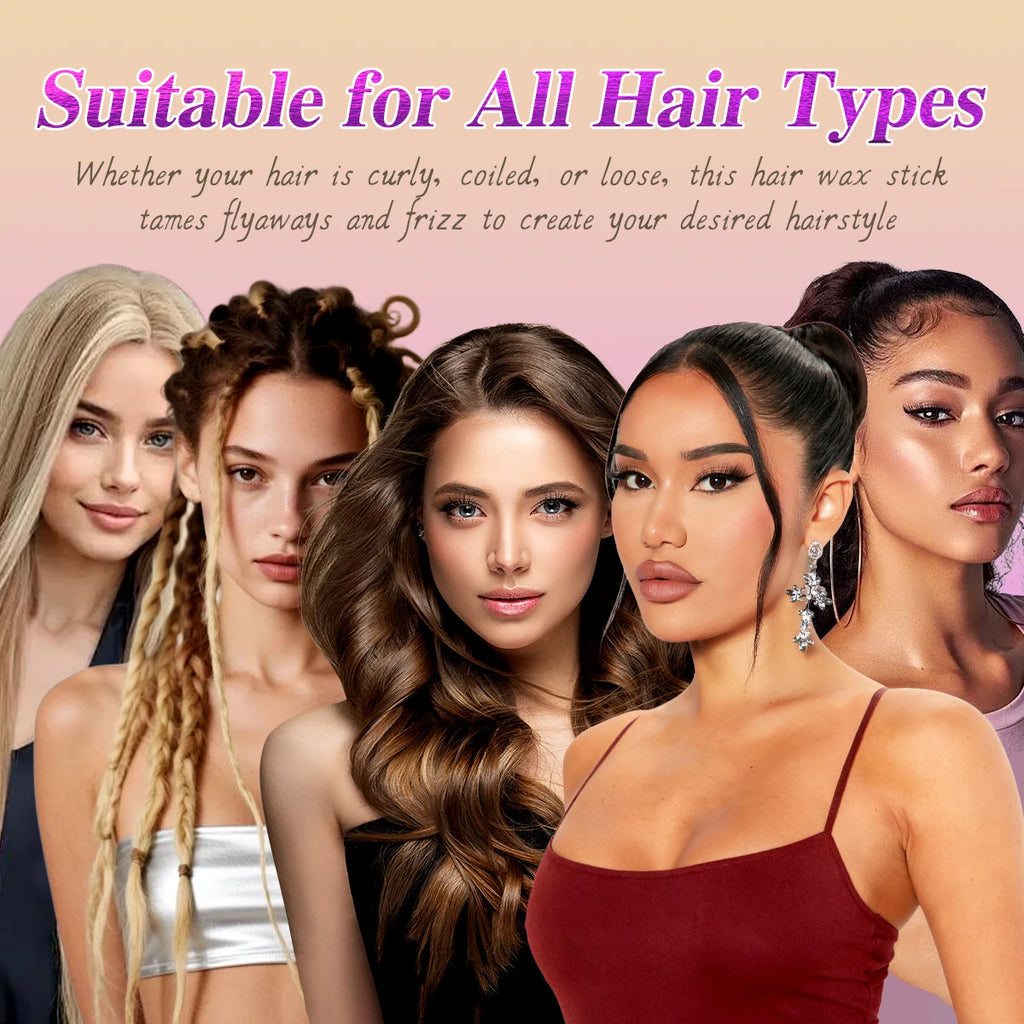 40g Hair Styling Wax Stick Finishing Cream for Flyaways