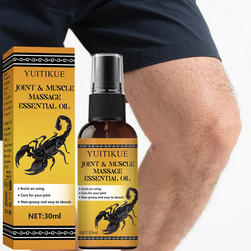 YUITIKUE Joint and Muscle Massage Oil 30ml Soothing Relief Formula - 1