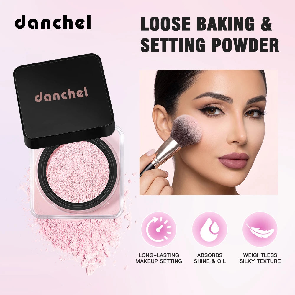 Matte Loose Setting Powder for Oil Control and Long-Lasting Makeup
