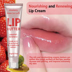 Strawberry Shea Butter Lip Balm Moisturizing and Renewing Lip Care 20g