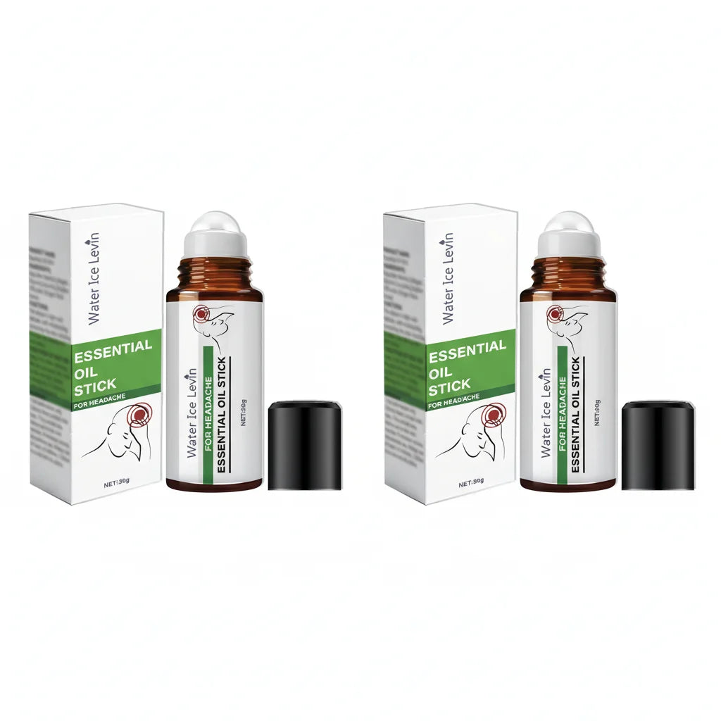 Natural Ginger Headache Relief Roll On Portable Aromatherapy Stick