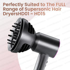 2 in 1 Diffuser Nozzle for Dyson Supersonic Hair Dryer Attachment