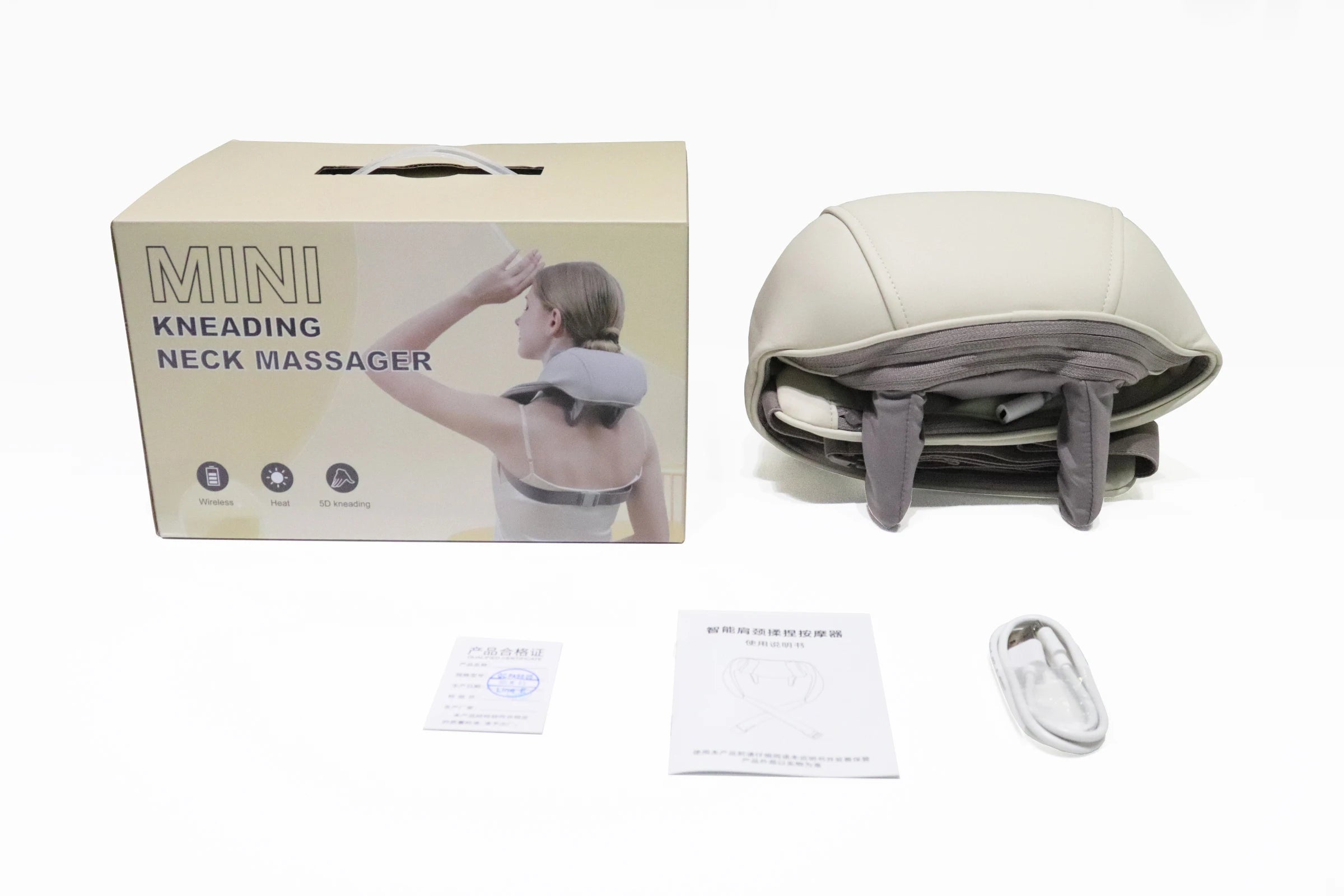 Wireless 6D Deep Tissue Neck and Shoulder Massager with Heat - 20