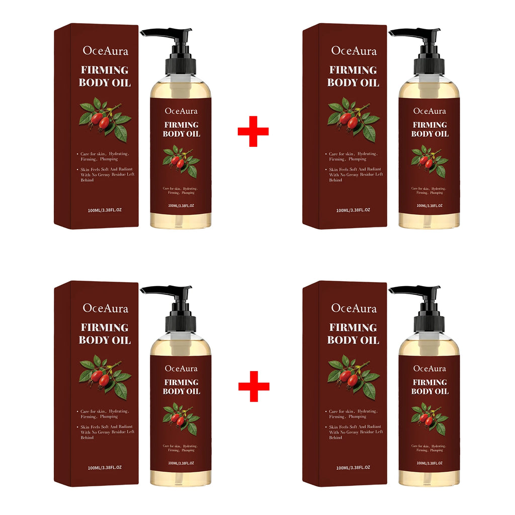 Hydrating Firming Body Oil for Skin Tightening and Elasticity