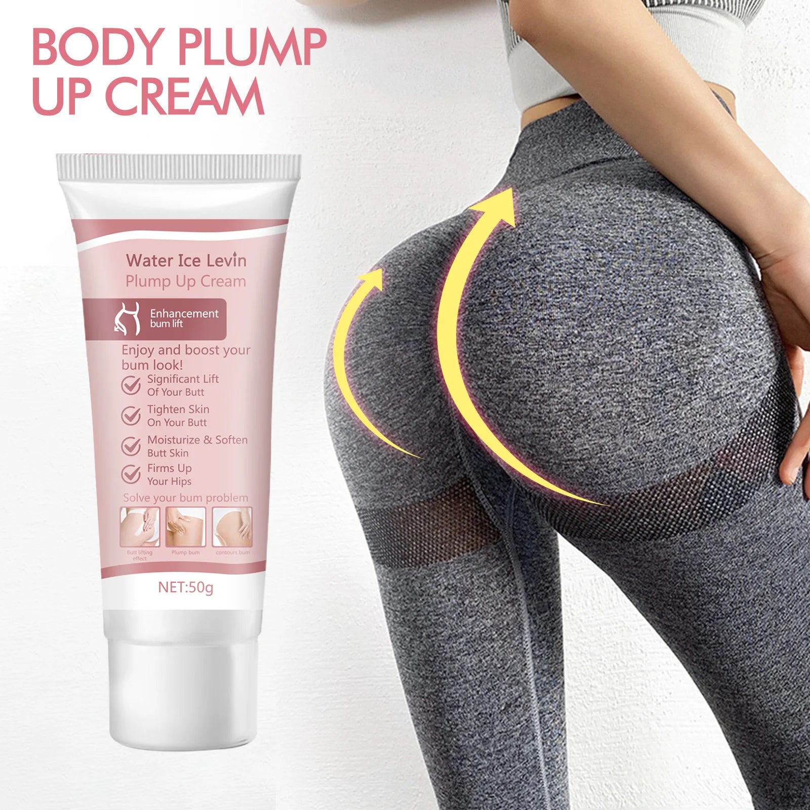 Butt Enhancement Cream Moisturizing Hip Lift and Firming Body Lotion - 1