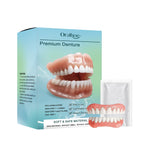Temporary Cosmetic Denture Set for Smile Improvement
