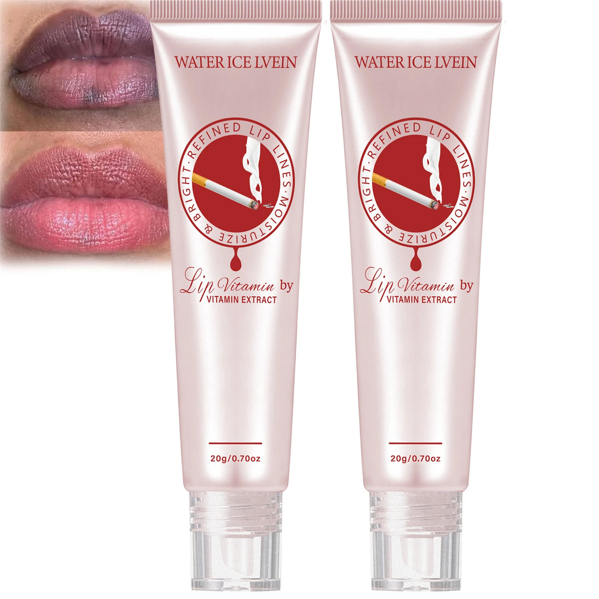 Peptide Lip Plumper Moisturizing Balm Aloe Vera Volumizing Lip Care 20g