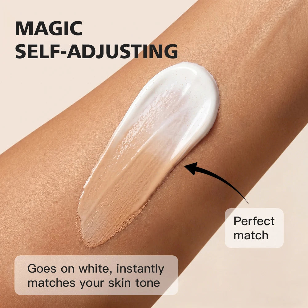 Color-Changing Liquid Foundation for Flawless Skin Tone