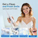 Portable Cordless Water Flosser for Teeth Cleaning