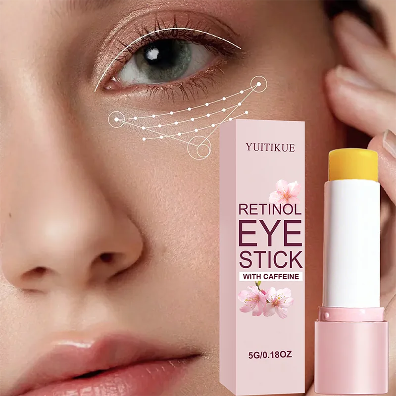 Retinol Eye Stick Caffeine Anti Aging Serum for Dark Circles and Puffiness - 2