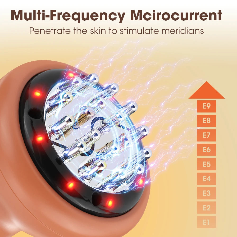 Electric Cupping and Scraping Massage Tool for Muscle Relief - 23