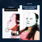 7-Color LED Light Therapy Face Mask for Skin Rejuvenation