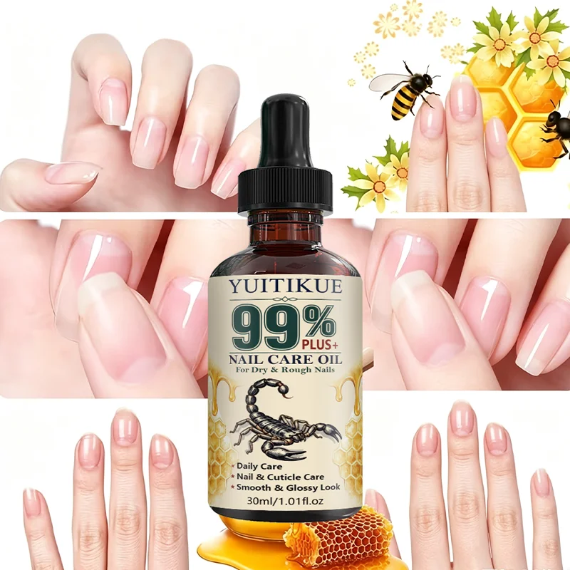 YUITIKUE Nail Care Oil Moisturizing Cuticle Treatment for Dry Nails