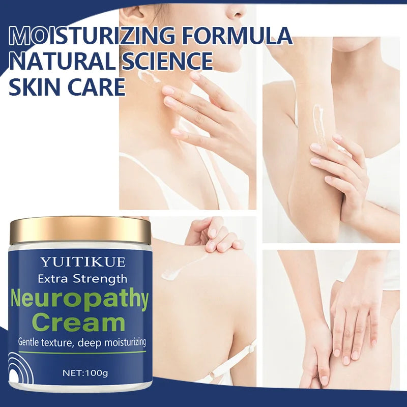 YUITIKUE Neuropathy Cream 100g Extra Strength Deep Moisturizing Relief - 5