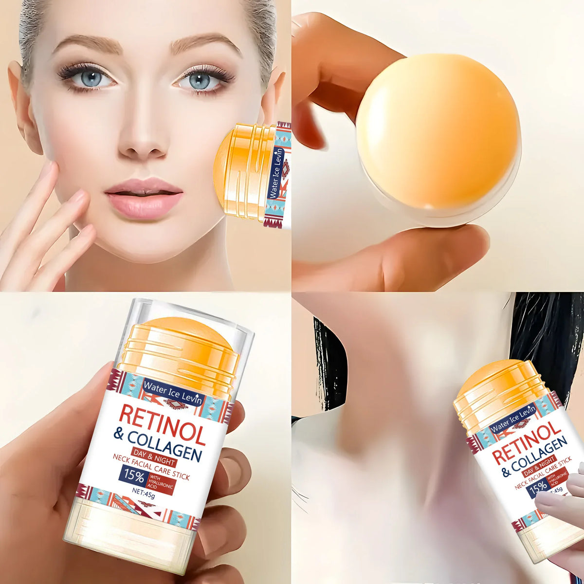 Retinol and Collagen Face and Neck Firming Treatment Stick