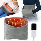 Electric Heating Waist Belt with Adjustable Temperature and Timer