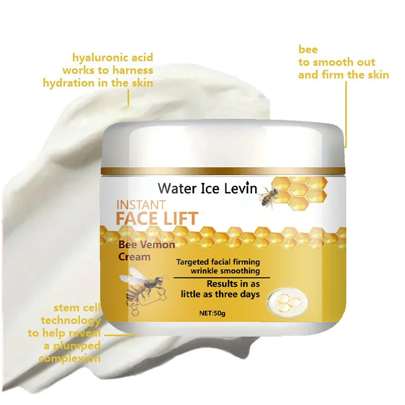 Water Ice Levin Bee Venom Anti Aging Face Cream Firming Moisturizer - 3