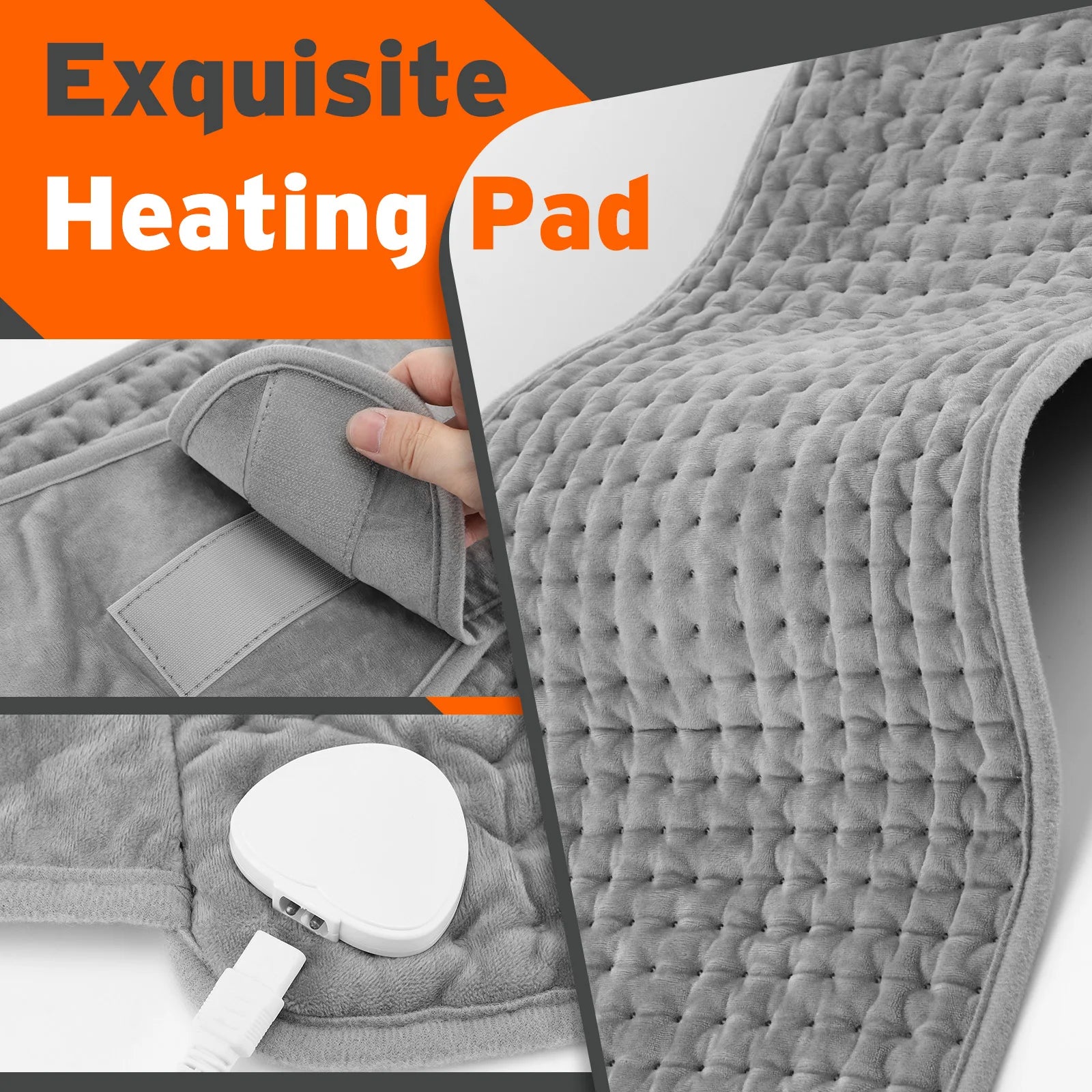 Electric Heating Waist Belt for Lumbar and Abdomen Pain Relief - 10