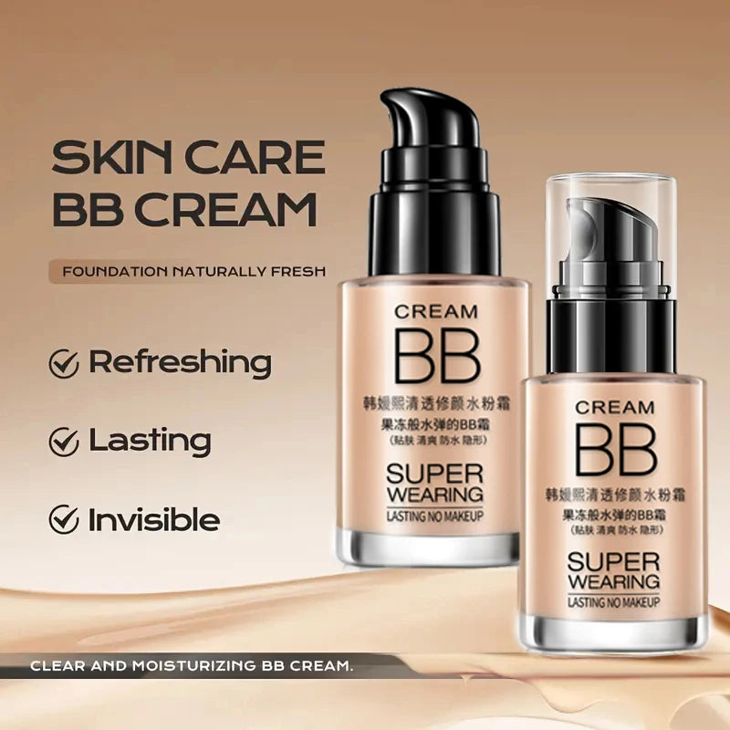 BB Foundation Cream Moisturizing Waterproof Long Lasting Concealer
