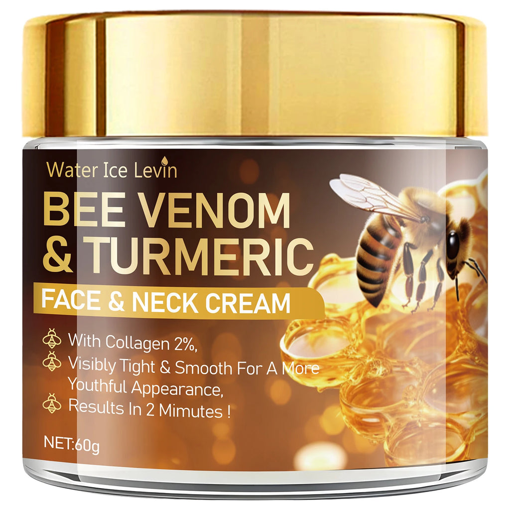 Bee Venom and Turmeric Face and Neck Firming Cream Anti Aging Moisturizer