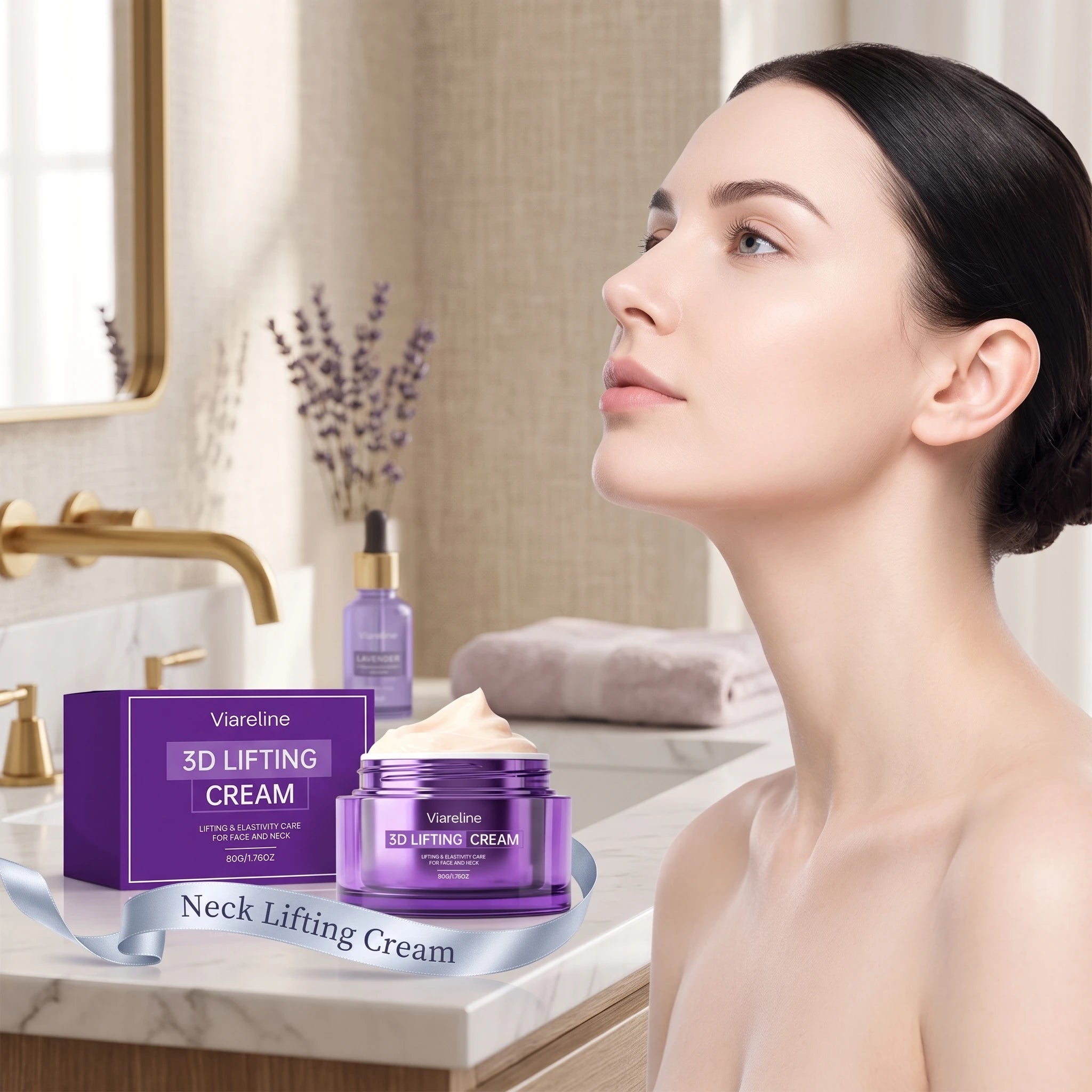3D Lifting Cream for Face and Neck Firming and Smoothing - 5